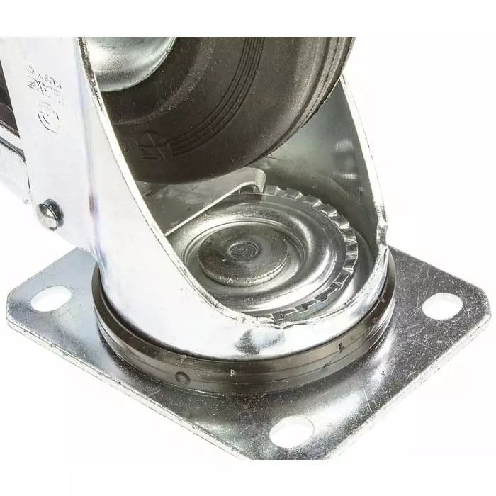 LAG Braked Swivel Castor Wheel, 230 Kg Capacity, 200 mm Wheel, 12286FR