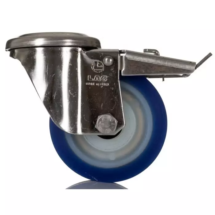 LAG Swivel Castor Wheel, 250 Kg Capacity, 100 mm Wheel, 35406 FR HC