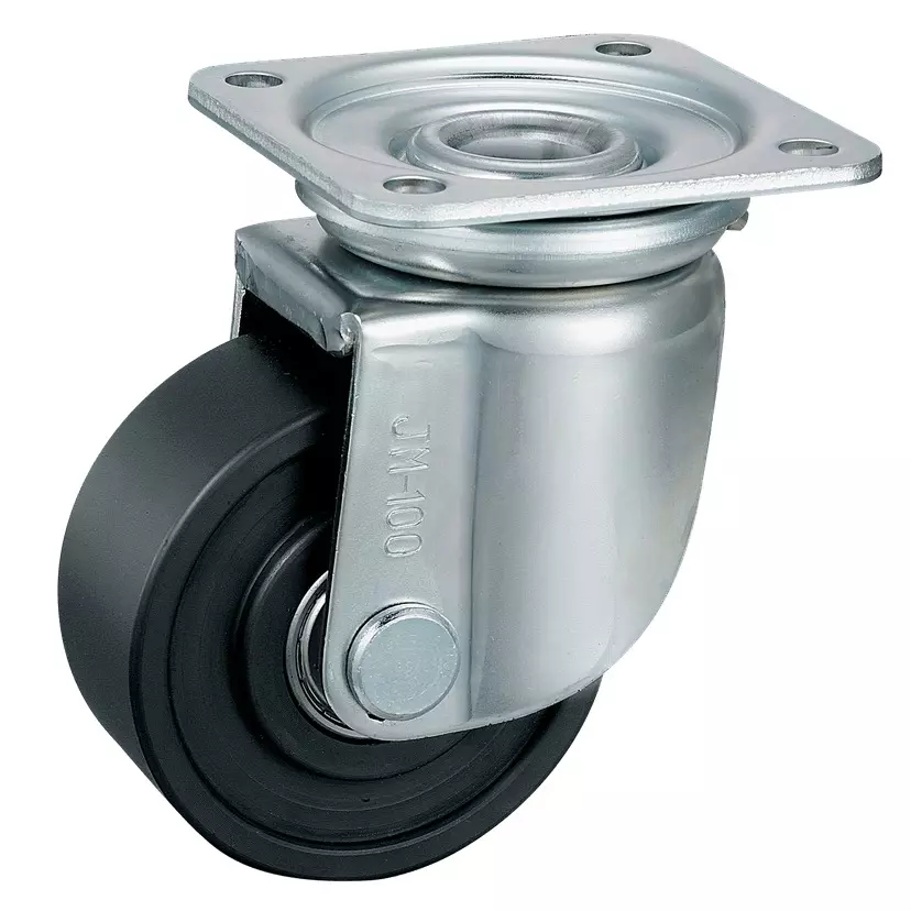 TAKIGEN Heavy Duty Caster UMC Nylon Φ100 mm Wheel Diameter without Stopper, K-507Y-100