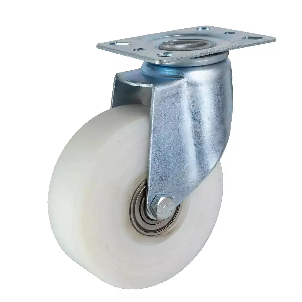 MUVALL Solid Castor Wheel Polymer Swivel Type 150x50 mm Wheel Size, PSTIL S 150 50 PLWB(S)