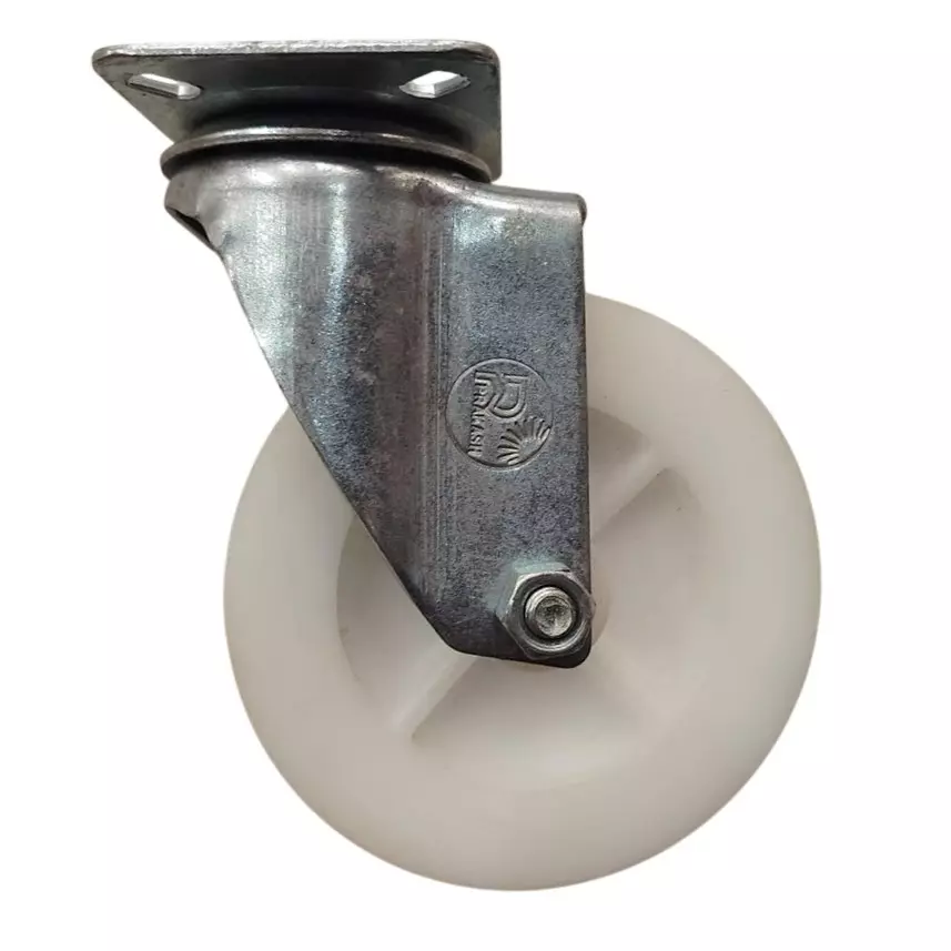 fulcrum-swivel-bush-type-castor-wheel-4-inch-wheel-dia-and-white-color-fcw-41w-set-of-4