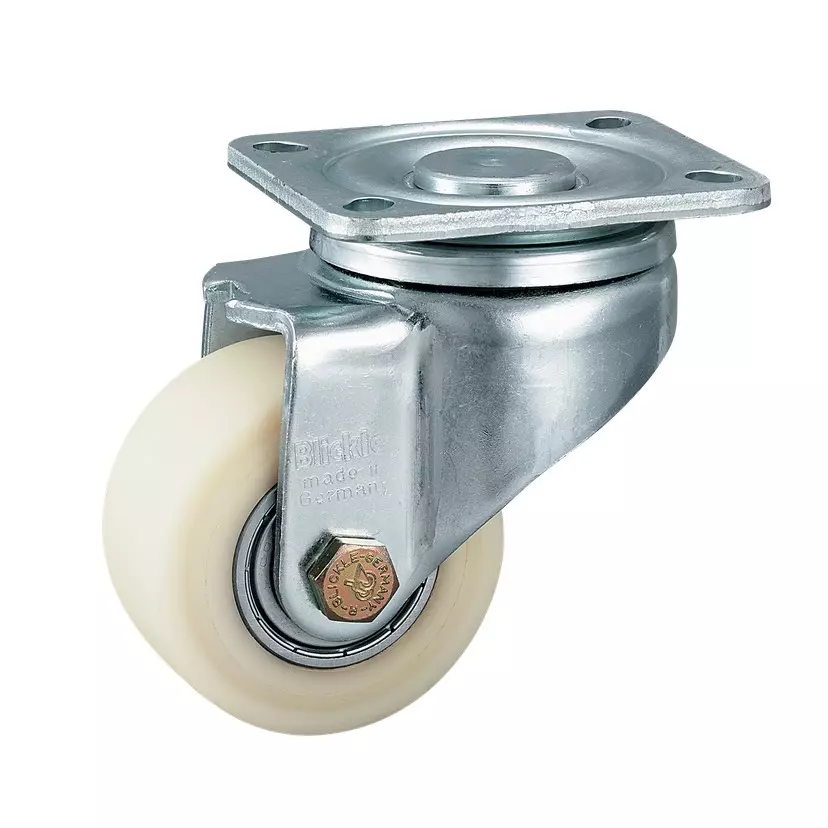 TAKIGEN Low-Profile Extra Heavy-Duty Caster Swivel Type Φ80 mm Wheel Diameter, K-590J-80