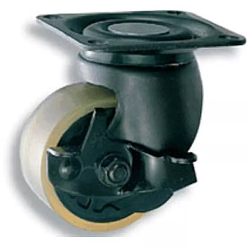TAKIGEN Free Casters for Heavy Weight with Stopper, K-100HBS-PA-75(B)