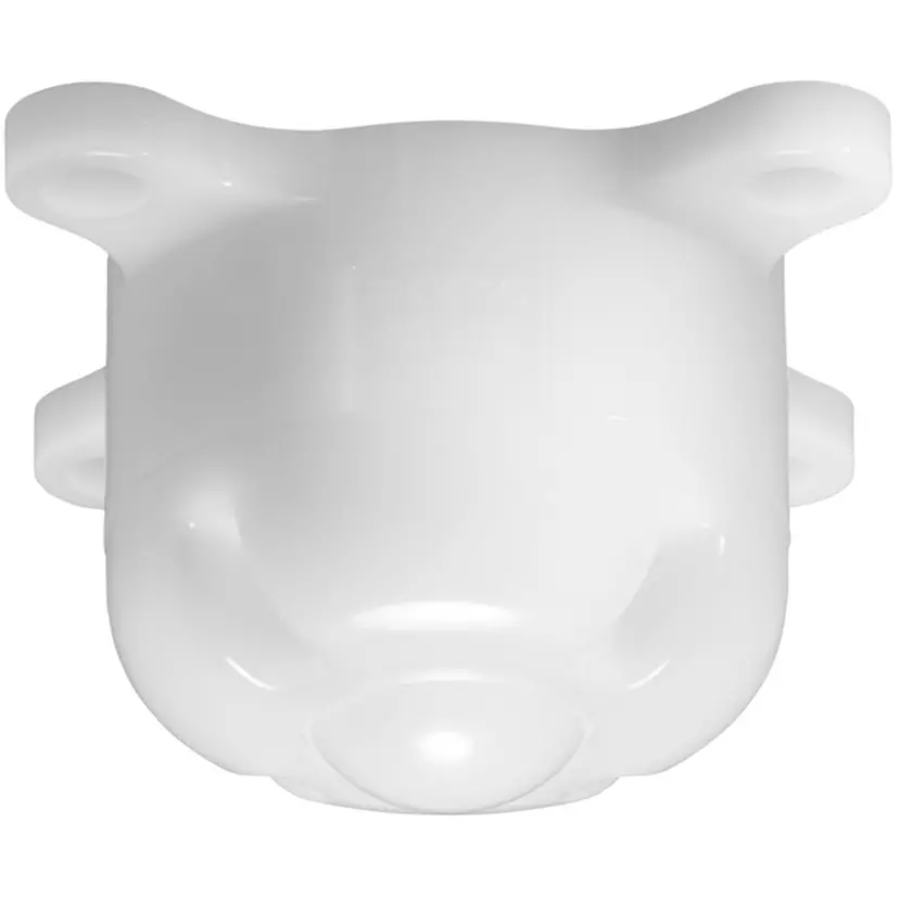 TAKIGEN Resin Ball Caster White 68.6N Allowable Loads 38 mm, K-145-D-22W