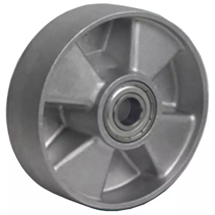 LAG Grey Aluminium High Temperature Resistant, Low Rolling Resistance Trolley Wheel, 500 Kg, 39036CC