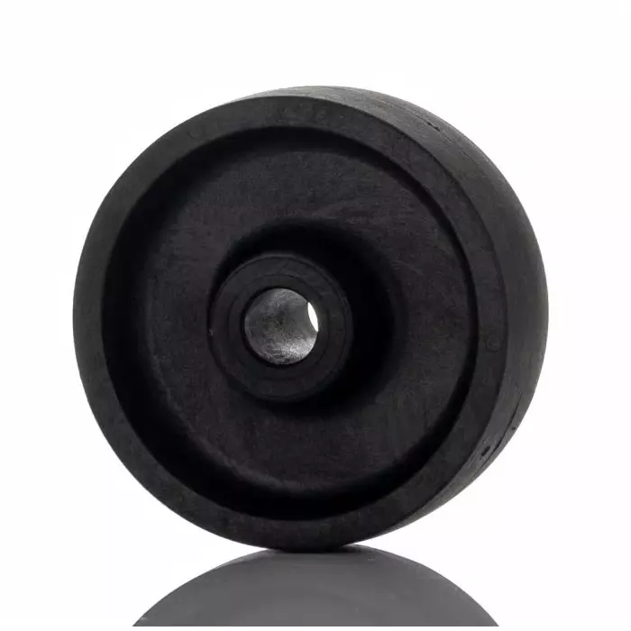 LAG Black Thermoplastic High Temperature Resistant Trolley Wheel, 150 Kg, 28002