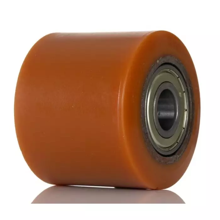 LAG Orange Polyurethane Abrasion Resistant, High Load Capacity, Laceration Resistant, Non-Marking Trolley Wheel, 700 Kg, 1533 CC
