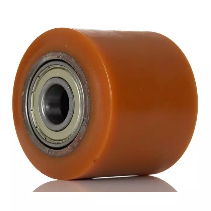 LAG Orange Polyurethane Abrasion Resistant, High Load Capacity, Laceration Resistant, Non-Marking Trolley Wheel, 700 Kg, 1533 CC