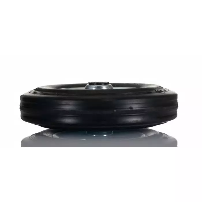 Tente Black Rubber Corrosion Resistant Trolley Wheel, 410 Kg, DVR200X50-20