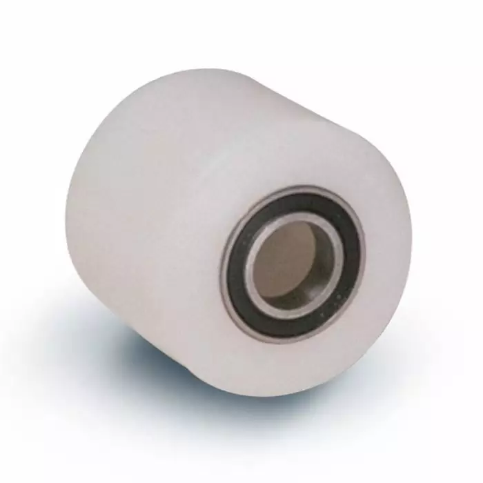 LAG White Polyamide Hygienic, Low Rolling Resistance, Non-Marking Trolley Wheel, 700 Kg, 4392 CC