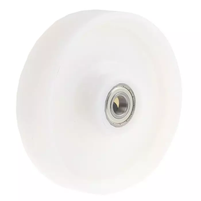 LAG White Polyamide Hygienic, Low Rolling Resistance, Non-Marking Trolley Wheel, 600 Kg, 4007 CC