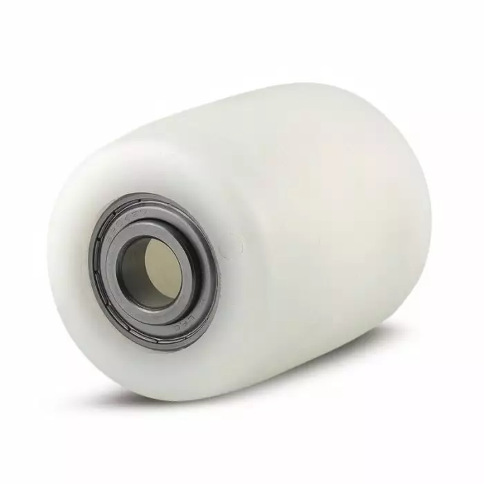 Tente White Polyamide Lo W Roll Resistence Trolley Wheel, 1500 Kg, TOP082X70-20