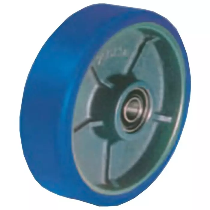 LAG Blue Polyurethane Abrasion Resistant, High Load Capacity, Laceration Resistant, Low Rolling Resistance,, 37010CC