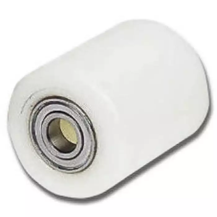 LAG White Polyamide Hygienic, Low Rolling Resistance, Non-Marking Trolley Wheel, 800 Kg, 4399 CC