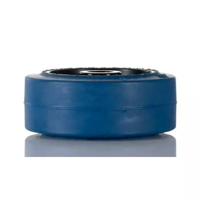 LAG Black, Blue Rubber Non-Marking, Quiet Operation, Shock Absorbing Trolley Wheel, 150 Kg, 30108B