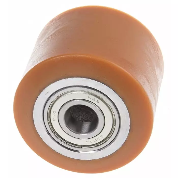 LAG Orange Polyurethane Abrasion Resistant, High Load Capacity, Laceration Resistant, Non-Marking Trolley Wheel, 700 Kg, 1530 CC