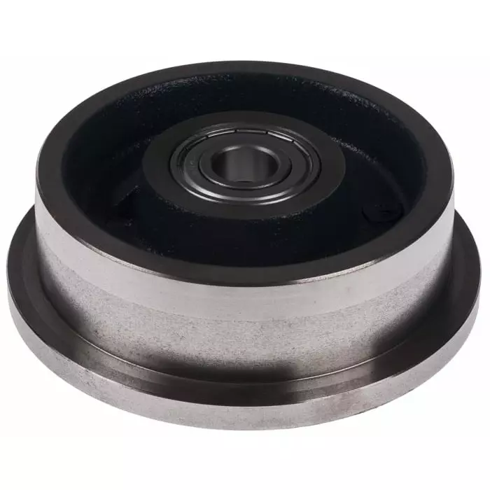 LAG Blue Cast Iron High Load Capacity, Low Rolling Resistance Trolley Wheel, 500 Kg, 1102 CC