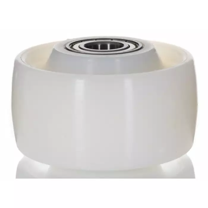 Tente White Polyamide Lo W Roll Resistence Trolley Wheel, 1200 Kg, TOP100X50-20