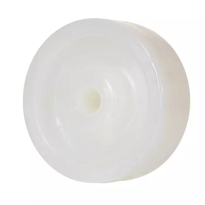 LAG White Polyamide Hygienic, Low Rolling Resistance, Non-Marking Trolley Wheel, 450 Kg, 18080