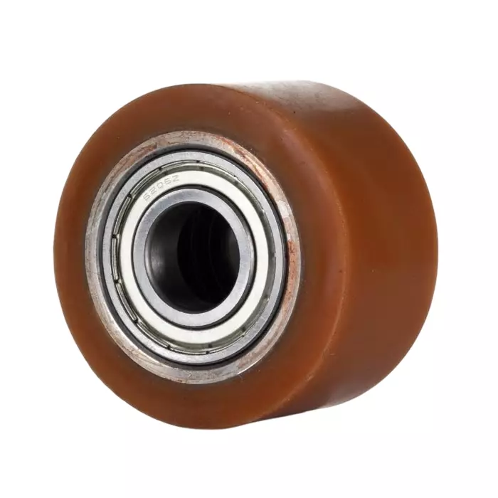 LAG Orange Polyurethane Abrasion Resistant, High Load Capacity, Laceration Resistant, Non-Marking Trolley Wheel, 500 Kg, 1698 CC