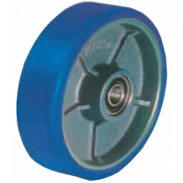 LAG Blue Polyurethane Abrasion Resistant, High Load Capacity, Laceration Resistant, Low Rolling Resistance,, 37030CC