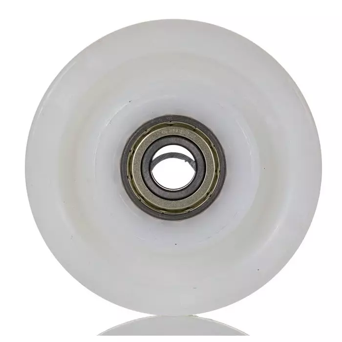 LAG White Polyamide Hygienic, Low Rolling Resistance, Non-Marking Trolley Wheel, 450 Kg, 18005 CC