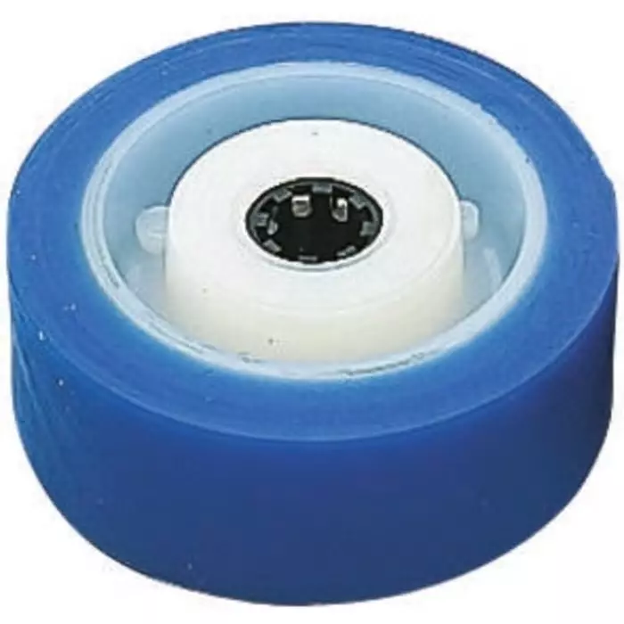 LAG Blue, White Polyurethane Abrasion Resistant, Hygienic, Laceration Resistant, Low Rolling Resistance, Non-Marking,, 35058