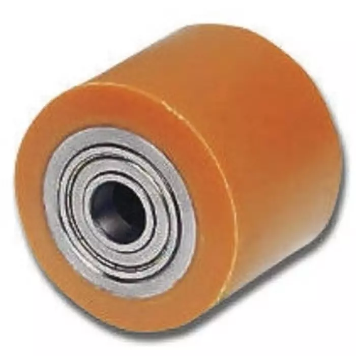 LAG Orange Polyurethane Abrasion Resistant, High Load Capacity, Laceration Resistant, Non-Marking Trolley Wheel, 950 Kg, 1668 CC