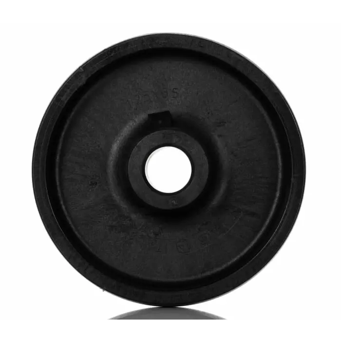 LAG Black Thermoplastic High Temperature Resistant Trolley Wheel, 250 Kg, 28010