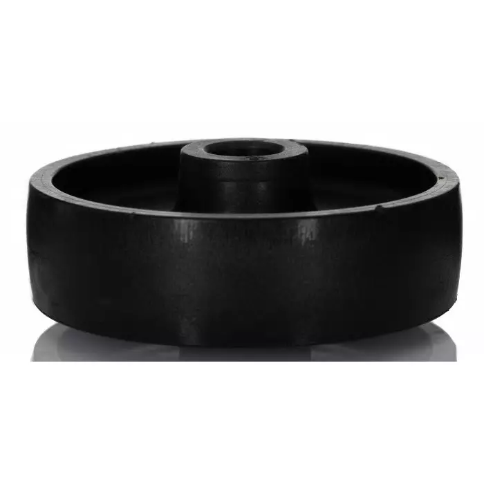 LAG Black Thermoplastic High Temperature Resistant Trolley Wheel, 250 Kg, 28010