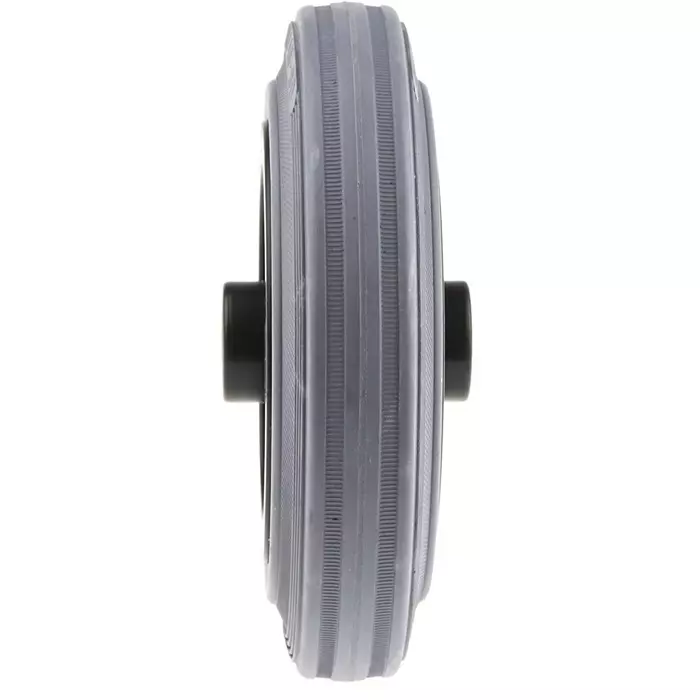 Tente Grey Rubber Corrosion Resistant Trolley Wheel, 270 Kg, PIR160X40-20