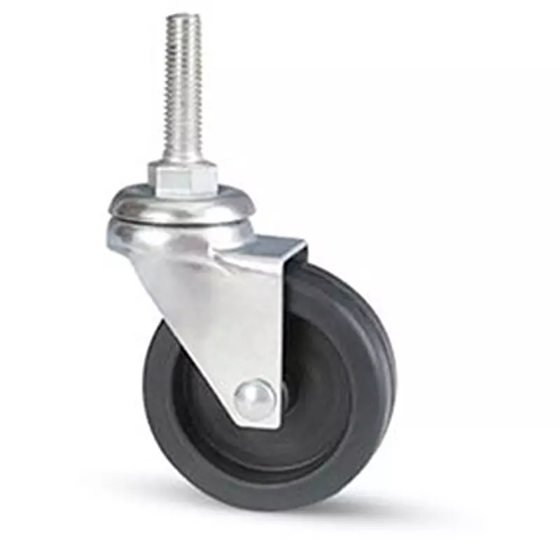 RS PRO Rubber Castor Wheel 100 mm Dia 60 Kg Load Capacity Swivel, 149303