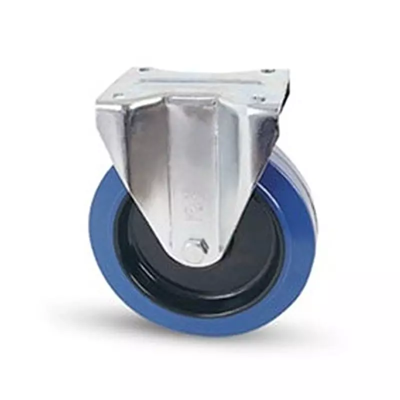 RS PRO Rubber Castor Wheel 150 mm Dia 300 Kg Load Capacity Fixed, 149279