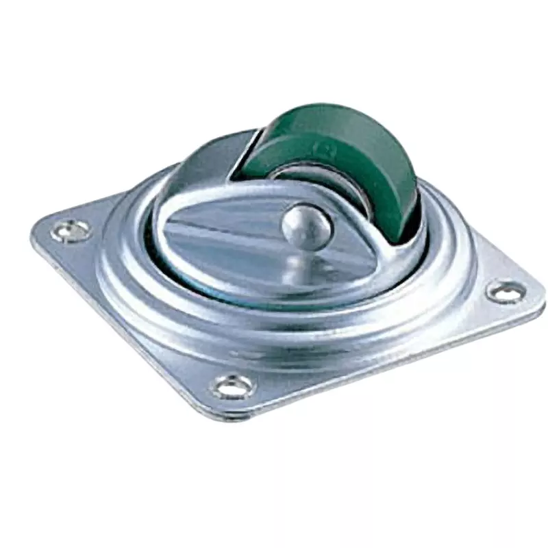 TAKIGEN Low Floor Swivel Caster Urethane Rubber 784N Allowable Loads, K-54