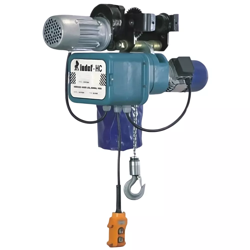 INDEF HC Chain Electric Hoist 500 Kg (0.5 Ton) Capacity With Electric Travelling Trolley, HC2050NL