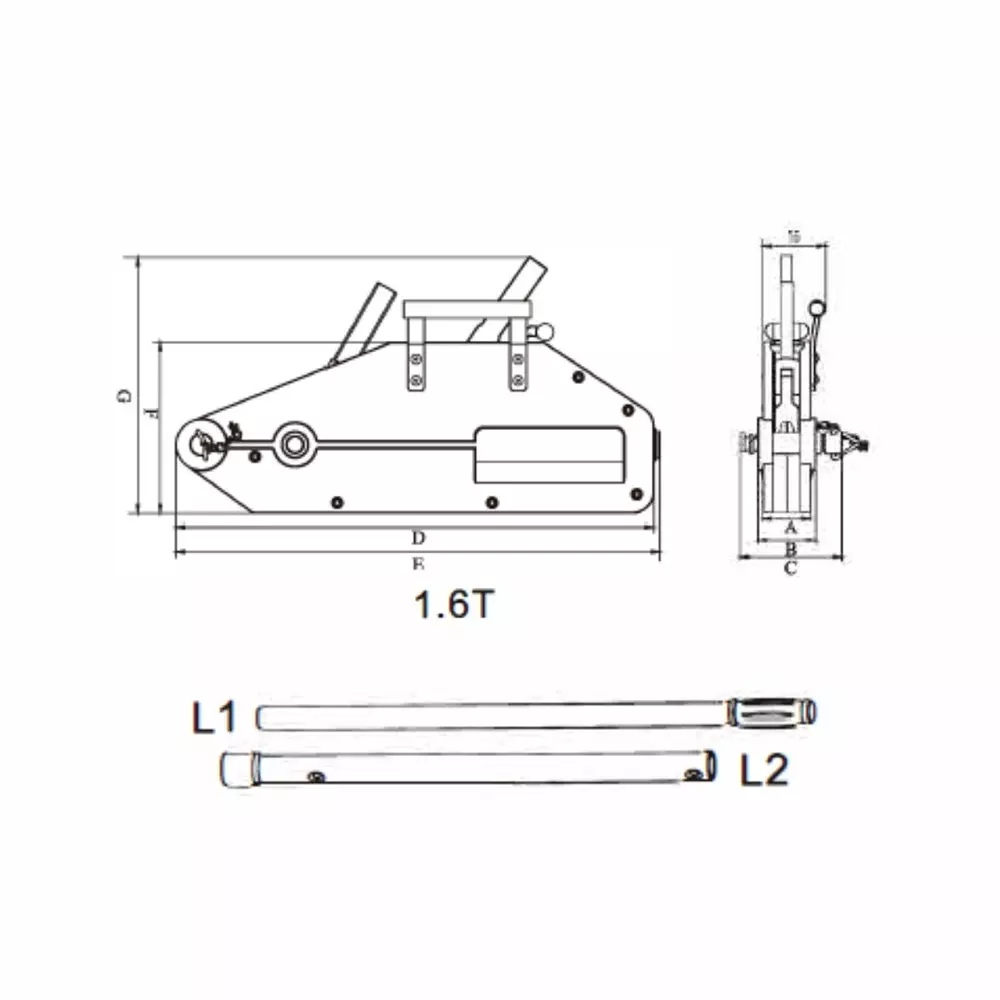 swift-manual-wire-rope-pulling-hoist-1600-kg-16-ton-capacity-11-mm-rope-dia-horizontal-pulling