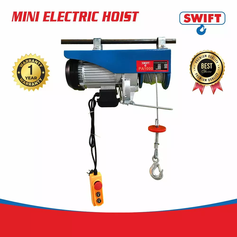 swift-mini-electric-hoist-1000-kg-1-ton-capacity-20-m-lifting-height-singledouble-hook-flexibility-pa-1000