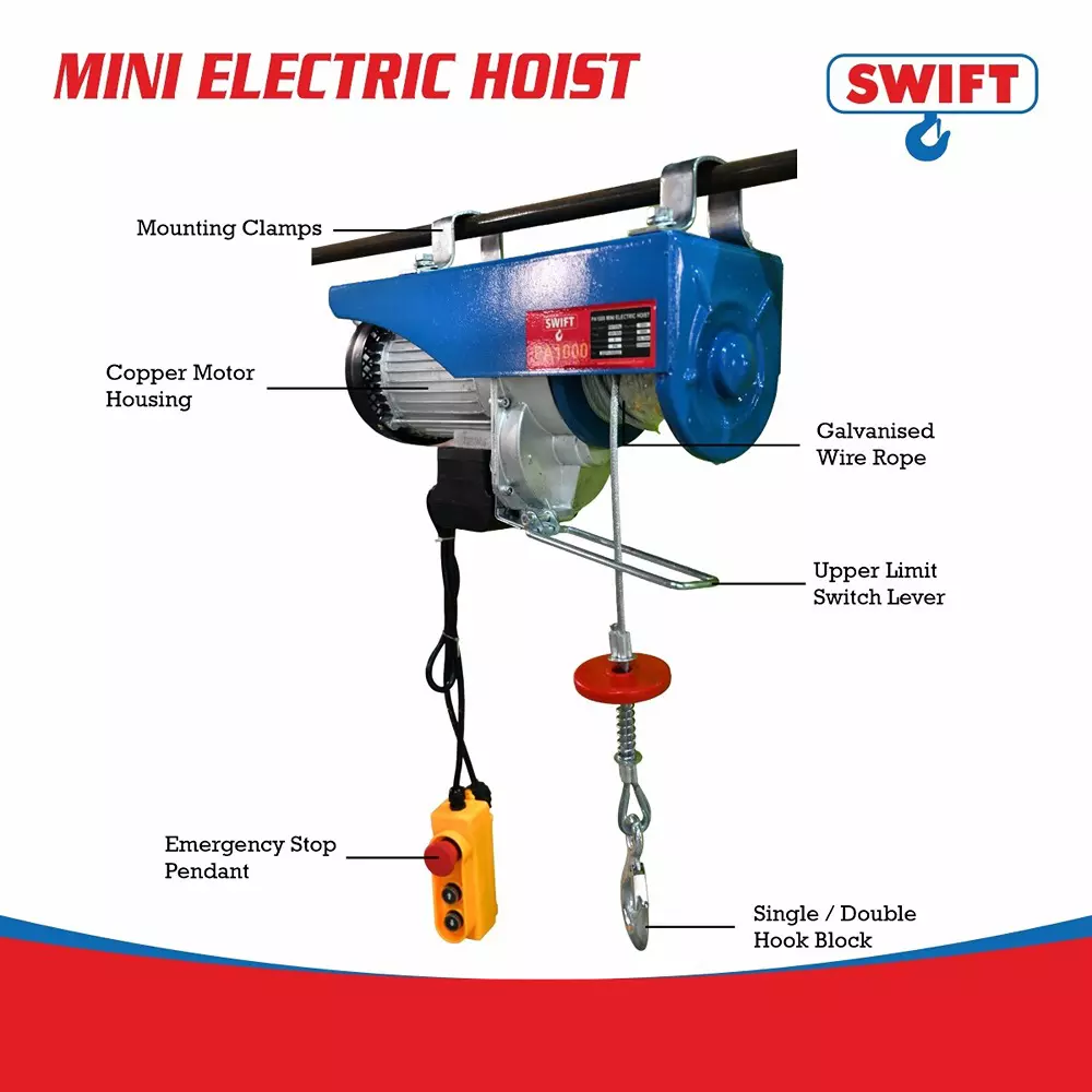 swift-20-m-wire-rope-mini-electric-hoist-load-capacity-single-hook-400kg-double-hook-800kg-pa-1000