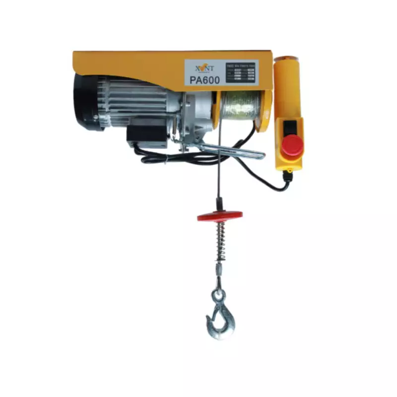 XLNT Mini Electric Hoist 600 Kg Lifting Capacity and 10/12 m Lifting Height, 1650 W, XTH 55