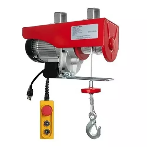 CROSSBEE Mini Electric Hoist 1 Ton Load Capacity 2.5 HP Copper Winding Motor 20 m Length 8 mm Wire Thickness