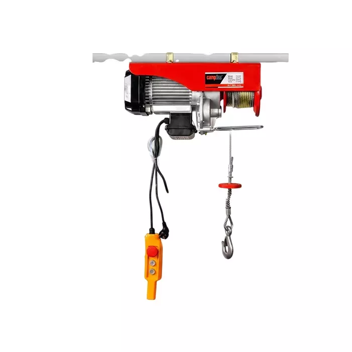 UTC Mini Electric Hoist, 1.5 HP Motor Power and 250 Kg (500 Kg Double Rope) Load Capacity, PA500