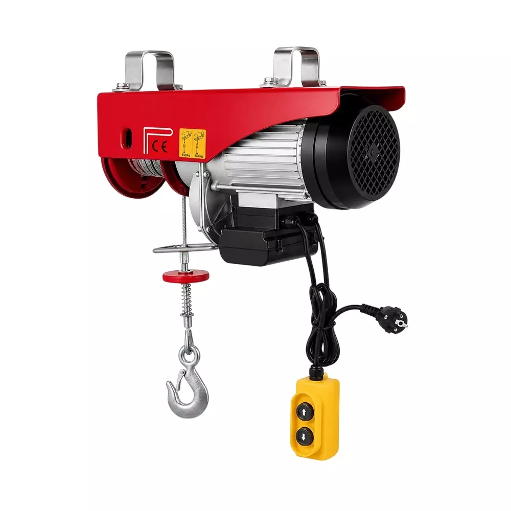 Imported Mini Electric Hoist with 100% Copper Winding Motor 2000 Kg Capacity and 2.5 HP Power, PA-2000
