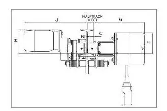 Indef 3000 Kg (3 Ton) 12 Mtr Electric Type Travelling Trolley