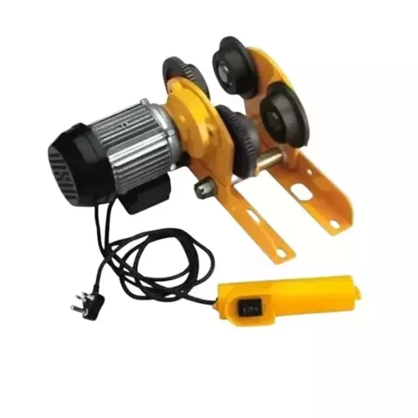 hartley-1-ton-lifting-capacity-electric-trolley-hoist-with-60-w-power-single-phase-for-workshop-garage-industrial-use-eht-1-ton-trolley