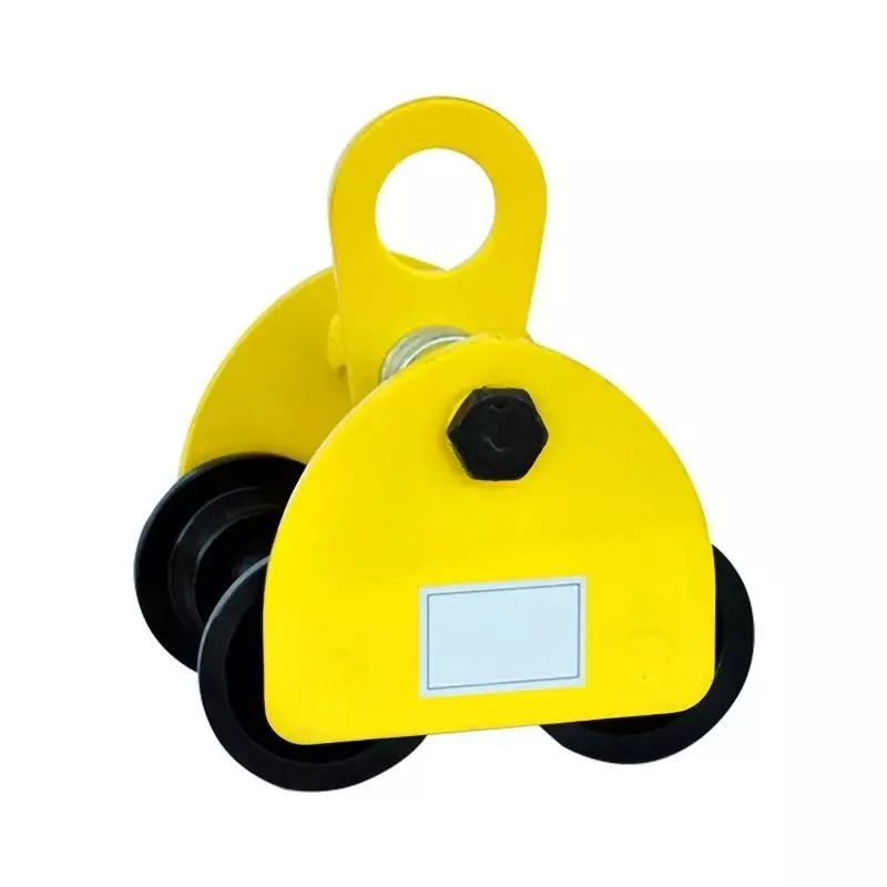 4g-laminates-plain-trolley-hoist-1-ton-1000-kg-load-capacity-yellow-for-industrial-use