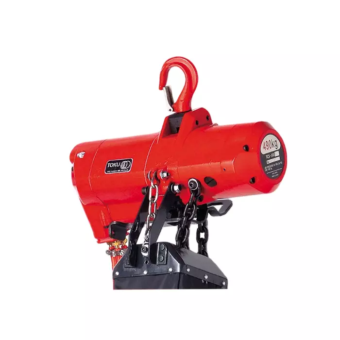 Toku Air Hoist with Chain 1.7 m³/min Air Consumption 250 Kg Lifting Capacity, TCS-250PE(6M)
