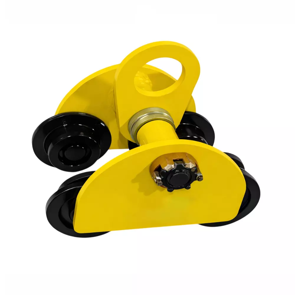 4g-laminates-plain-trolley-hoist-2-ton-2000-kg-load-capacity-yellow-for-industrial-use