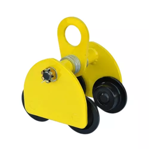 4G Laminates Plain Trolley 3 Ton (3000 Kg) Load Capacity Yellow for Industrial Use