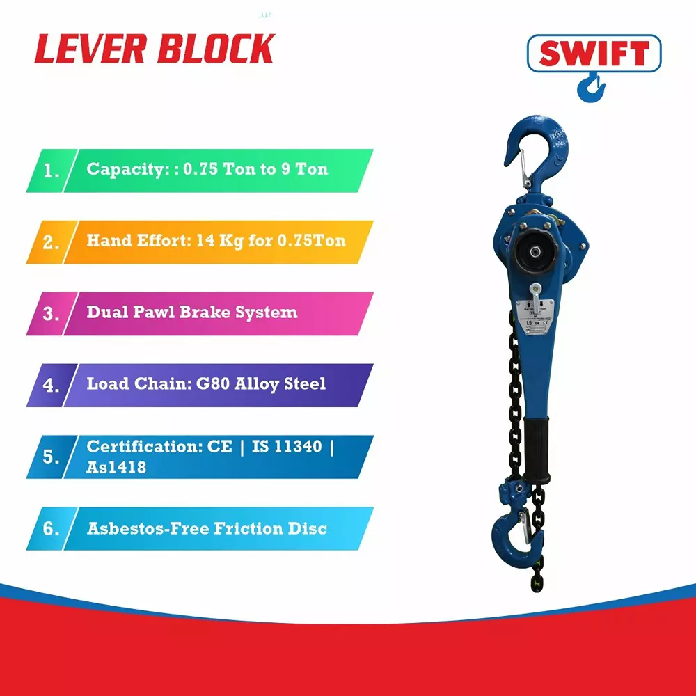 swift-lever-chain-pulley-blocks-1500-kg-15-ton-capacity-15-m-lifting-height-high-precision