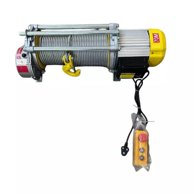 Crown Power Electric Winch 1.5 Ton (1500 Kg) Capacity 70 m Rope Length 8 mm Rope Diameter